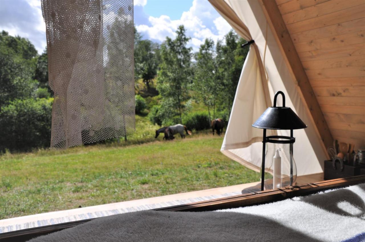 Sandfallet Glamping Laholm Exterior photo